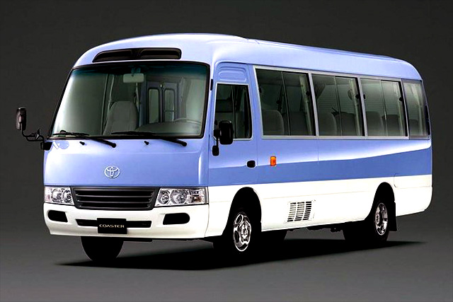 rent a vehicle-COASTER